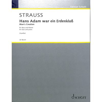 0842819116370 - Hans Adam war ein Erdenkloss 0842819116370 - Hans Adam war ein Erdenkloss