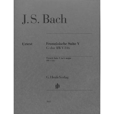 9790201816050 - Bach Johann Sebastian - Französische Suite V G-dur BWV 816 Kartoniert (TB)