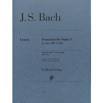 Französische Suite 5 G-Dur BWV 816