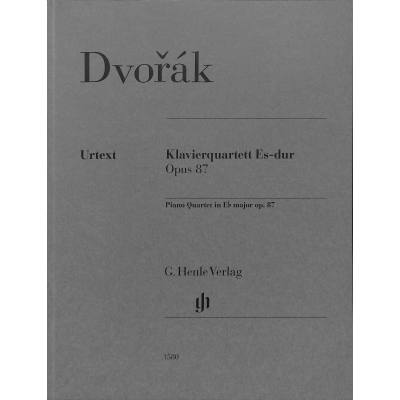 9790201815800 - G Henle Urtext-Ausgabe   Antonín Dvorák - Klavierquartett Es-Dur op 87 Kartoniert (TB)