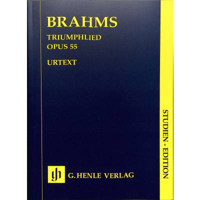 9790201890302 - Studien-Editionen   Johannes Brahms - Triumphlied op 55 Kartoniert (TB)