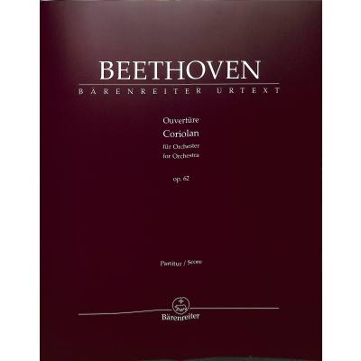 9790006573707 - Ouvertüre Coriolan für Orchester op 62 - Ludwig van Beethoven Geheftet