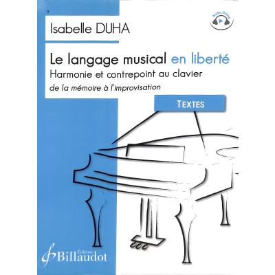 9790043102533 - Le langage musical en liberte - Textes