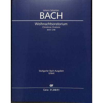 9790007296506 - Weihnachtsoratorium BWV 248 Teil 1-6