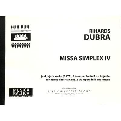 9790706640686 - Missa simplex 4