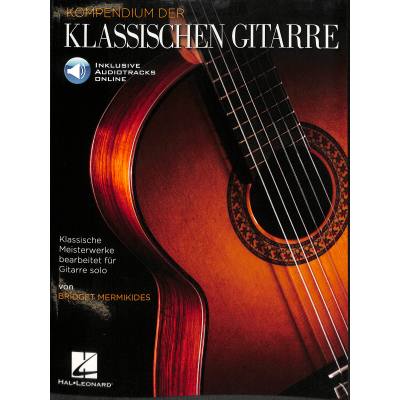 9789043164320 - Kompendium der klassischen Gitarre m Audio-Tracks online - Bridget Mermikides Kartoniert (TB)