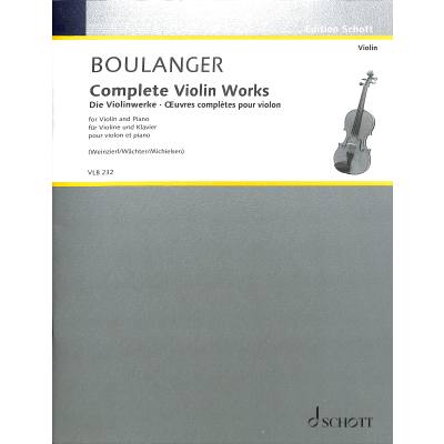 9790001215923 - Violinwerke