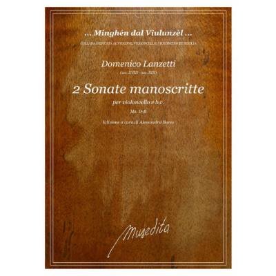 9790520175142 - 2 Sonates manoscritte