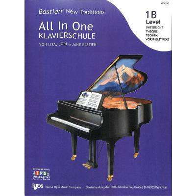 9783964187185 - All in one Klavierschule 1b