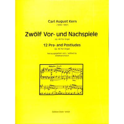 9790202031018 - 12 Vor und Nachspiele op 46 9790202031018 - 12 Vor und Nachspiele op 46