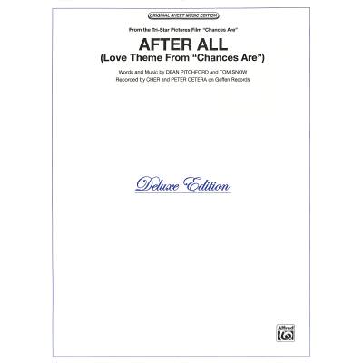 0029156608076 - After all (Love theme from Chances are) 0029156608076 - After all (Love theme from Chances are)