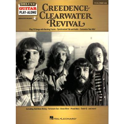 0888680985028 - Noten Creedence Clearwater Revival - Deluxe Guitar Play-Along CCR HL 00324484