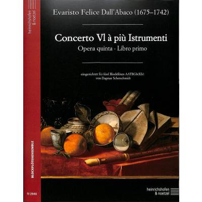 9790204429462 - Concerto VI à più istrumenti - Evaristo DallAbaco Geheftet