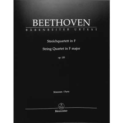 9790006569908 - Streichquartett F-Dur op 135 - Ludwig van Beethoven Vorlagenmappen