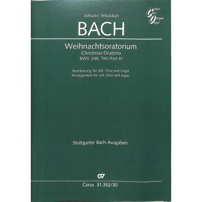 9790007295998 - Weihnachtsoratorium BWV 248 Teil 3