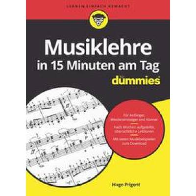 9783527719563 - Musiklehre in 15 Minuten am Tag für Dummies - Hugo Prigent Kartoniert (TB)