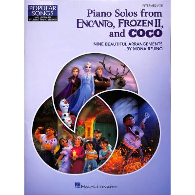 0196288076193 - Piano Solos from Encanto Frozen 2 and Coco