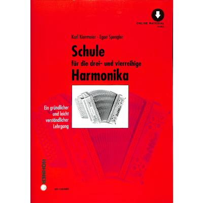 Schule für die drei + vierreihige Steirische Harmonika