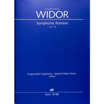 9790007188986 - Symphonie Romane pour Orgue - Charles-Marie Widor Geheftet