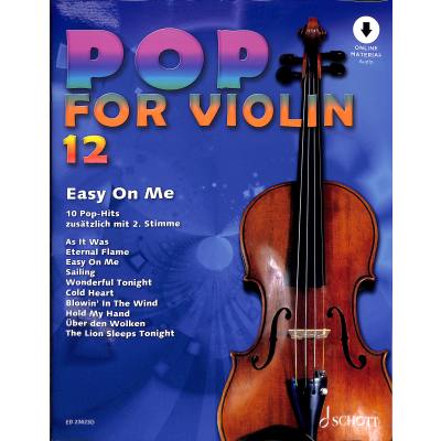 9783795727789 - - GEBRAUCHT Pop for Violin 12 Easy On Me Band 12 1-2 Violinen (Pop for Violin Band 12) - Preis vom 26102023 050019 h