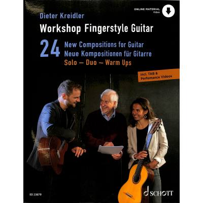 9783795730475 - Workshop Fingerstyle Guitar - Dieter Kreidler Geheftet