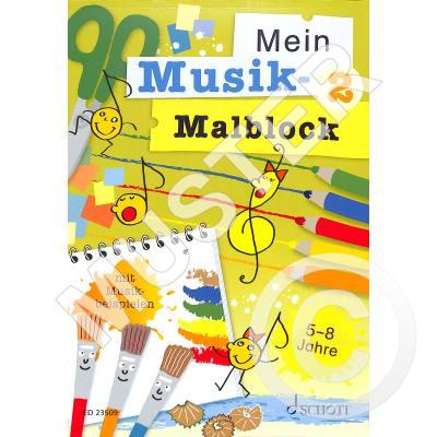 9783795724153 - Rätselblöcke   Mein Musik-Malblock 2 - Maren Blaschke Kartoniert (TB)