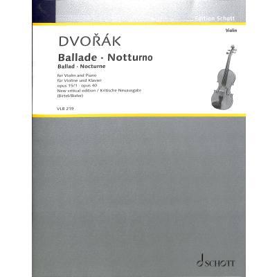 0842819103189 - Balade op 15 1 + Notturno op 40 0842819103189 - Balade op 15 1 + Notturno op 40