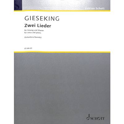 9790001217422 - 2 Lieder