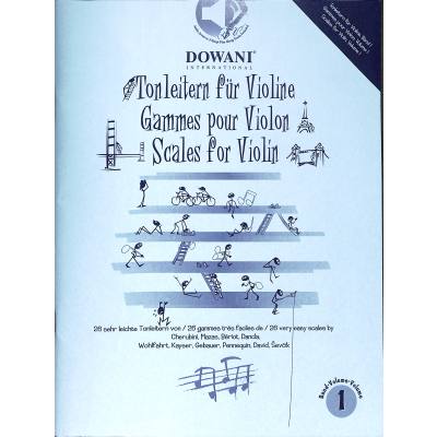 9789043164955 - Tonleitern für Violine 1