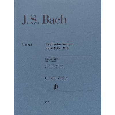 9790201815954 - Bach Johann Sebastian - Englische Suiten BWV 806-811 Kartoniert (TB)