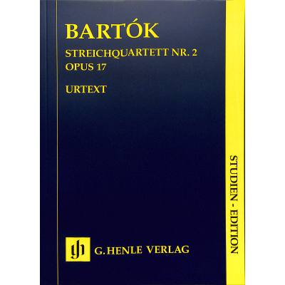 9790201874227 - Bartók Béla - Streichquartett Nr 2 op 17 Kartoniert (TB)