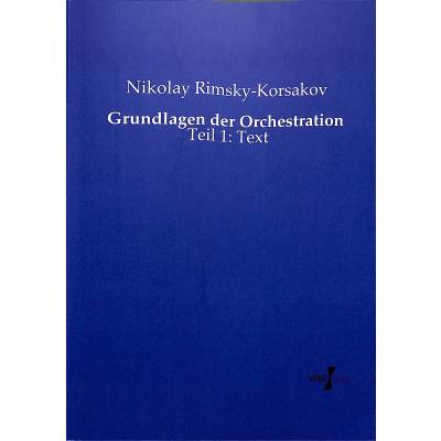 9783737214612 - Grundlagen der Orchestration - Nikolay Rimsky-Korsakov Kartoniert (TB)