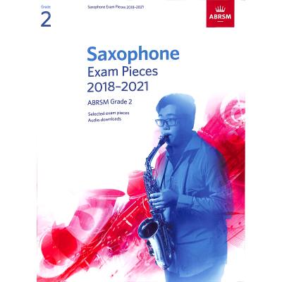 9781848499669 - Saxophone Exam Pieces 2 - 2018-2021