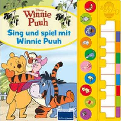 9781503762596 - Disney Winnie Puuh - Sing und spiel mit Winnie Puuh - Liederbuch mit Klaviertastatur - Vor- und Nachspielfunktion - 10 b Taschenbuch