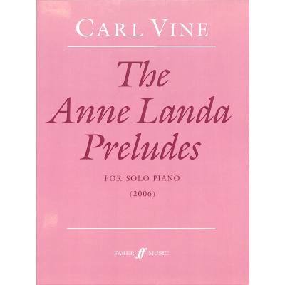 9780571530304 - The Anne Landa preludes