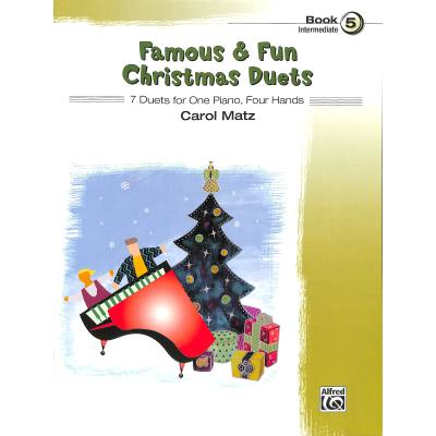 0038081487045 - Famous + fun christmas duets 5