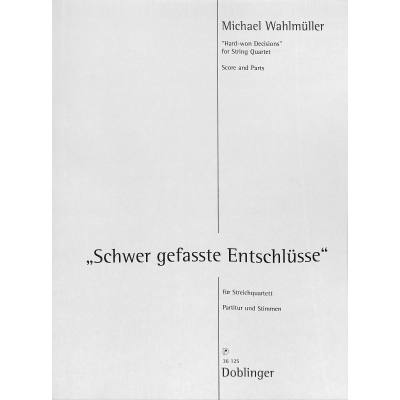 9790012208648 - Schwer gefasste Entschlüsse