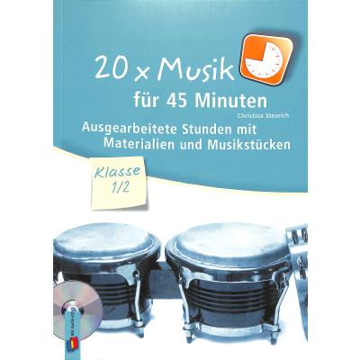 9783834662057 - 20 x Musik für 45 Minuten - Klasse 1 2 - Christina Steurich Kartoniert (TB)