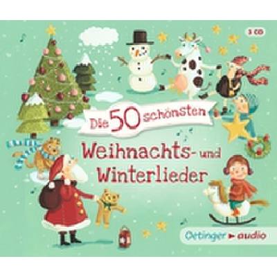 4260173788204 - Die 50 schönsten Weihnachts- und Winterlieder (3 Audio-CDs) - Various (CD)