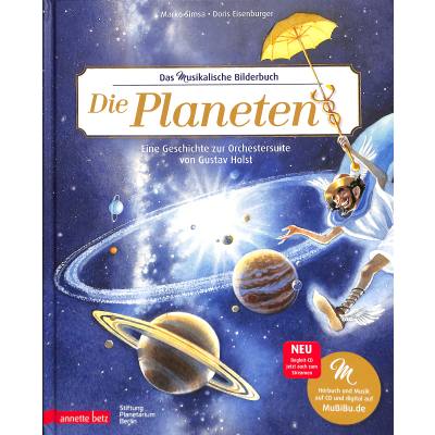 9783219119503 - Das musikalische Bilderbuch mit CD und zum Streamen   Die Planeten (Das musikalische Bilderbuch mit CD und zum Streamen) - Marko Simsa Gebunden