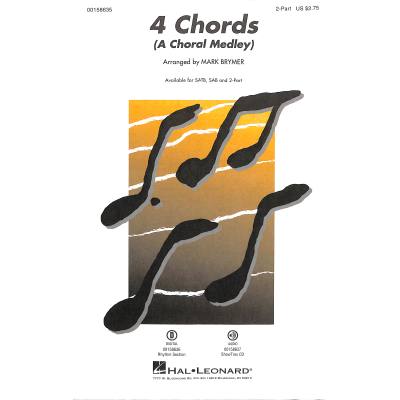 0888680613600 - 4 Chords (Choral Medley)