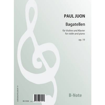 9790206519741 - 3 Bagatellen op 19