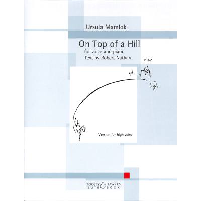 9783793143055 - On Top of a Hill (hohe Stimme und Klavier) Geheftet