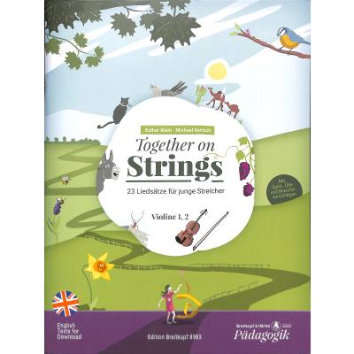 9790004187128 - Together on strings | 23 Liedsätze für junge Streicher 9790004187128 - Together on strings | 23 Liedsätze für junge Streicher
