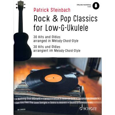 9783795730611 - Rock & Pop Classics for Low G-Ukulele Geheftet