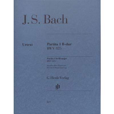 9790201816913 - Bach Johann Sebastian - Partita Nr 1 B-dur BWV 825 Kartoniert (TB)