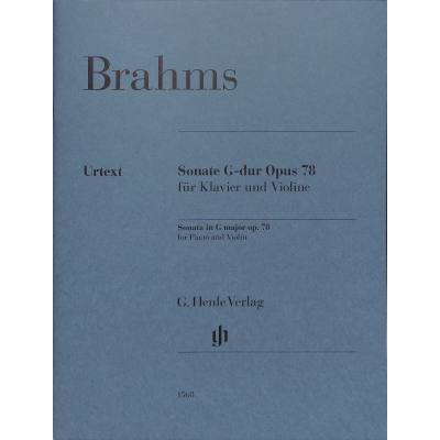 9790201815688 - G Henle Urtext-Ausgabe   Johannes Brahms - Violinsonate G-dur op 78 Kartoniert (TB)