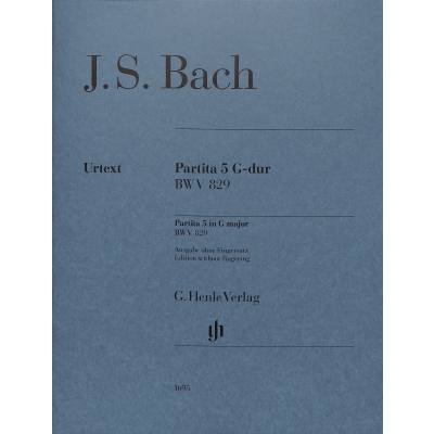 9790201816951 - Bach Johann Sebastian - Partita Nr 5 G-dur BWV 829 Kartoniert (TB)