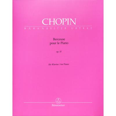 9790006565757 - Berceuse für Klavier op 57 - Frédéric Chopin Geheftet