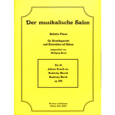 9790202034040 - Radetzky Marsch op 228 9790202034040 - Radetzky Marsch op 228